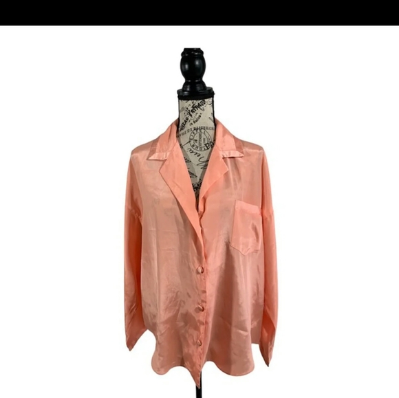 Victoria's Secret secrets L peach pajama - Picture 2 of 6